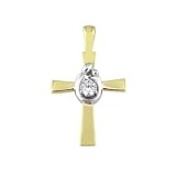 Mother and Child Diamond Cross 1/10ct