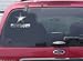 Dallas Cowboys Metallic Silver Window Graphic