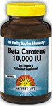 Beta Carotene 10,000 IU - 100 - Softgel
