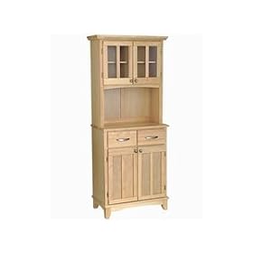 Buffet and Hutch- Natural by Home Styles