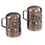 Old Dutch International 4? Inch Antique Embossed Stovetop Salt & Pepper Set