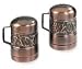 Old Dutch International 4? Inch Antique Embossed Stovetop Salt & Pepper Set