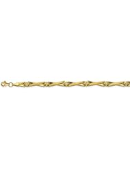 CleverEves 14K Yellow Gold Stampato Bracelet