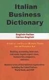 img - for Italian Business Dictionary book / textbook / text book