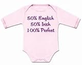 Create Your Own Slogan On A Baby Grow Pink 0 - 6 months