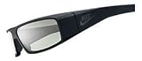 Nike Punk Jock Sunglasses, EV0335-015, Matte Black Frame Grey Green Lenses by