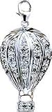 Hot Air Balloon, 14K Gold Diamond Charm