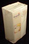 Pair 200 TC CREAM Emperor Size 3.5 Foot Long Pillowcases