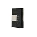 Porte-documents - Format A4 - Couverture rigide noire - 21 x 29,7 cm