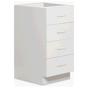 Kitchen Kits Classic 4-Drawer Base Cabinet - 18