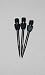 Sporting Goods : 2BA Steel Conversion Points - Black