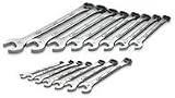 12 Pt Metric Professional Combination Wrench Set - 15 Piece