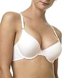 Maidenform Women's One Fabulous Fit Tailored Demi Bra, Black, 34B