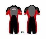 Childs 3mm TIC Titanium Shortie wetsuit Red Size 5 Age 10 Childs 3mm TIC Titanium Shortie wetsuit Red Size 5 Age 10