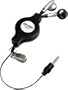 Earbuds, Retractable, Stereo, w/ Clip (MP3 Players, CD Players, Portable DVD), Zip-Linq *