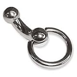 Single Captive Curved Barbells, Navel Surgical Steel Body Jewelry