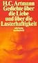 Gedichte �ber die Liebe und �ber die Lasterhaftigkeit