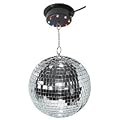 Spiegelkugel 200mm Set LED Farbwechsler f�r Partykeller