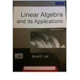 linear algebra and its applicationsthird edition