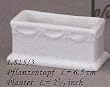 Dollhouse Miniature Reutters Porcelain Porcelaine Planter
