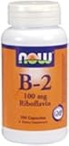 NOW Foods, Vitamin B2 (Riboflavin) 100 Mg 100 Caps S&H $4.49