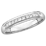 Ladies' 14kt. White Gold, 1/4 ct. tw. Diamond Anniversary Band