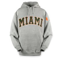 Buy Miami Hurricanes NCAA College Training Camp Fleece Sweatshirt by Star Struck