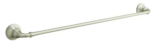 KOHLER K-11272-BN Forte Traditional 30-Inch Towel Bar, Vibrant Brushed Nickel