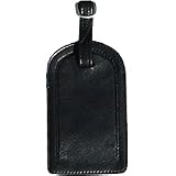 Scully Leather Luggage Tag Italian Leather 721