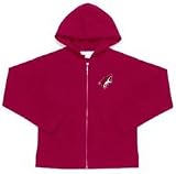 Phoenix Coyotes Womens Pink Zip Front Hoody Sweatshirt - X-Large