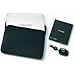 Toshiba PA1476U-1KIT On-the-Go Trio Bundle with DVD SuperMulti Drive, 10-Inch Neoprene Sleeve, Mini Retractable Mouse for Netbook (Black)