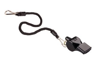 Fox 40 Pearl Whistle with 9 Clipper Lanyard
