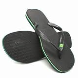 Havaianas Brasil Flip-Flops - Black - BRA 43/44 - UK 11