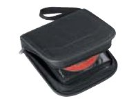 CD Wallet, Includes Cleaning Cloth, 32 Disk Capacity, Black FEL85128