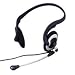 Plantronics / PC Headset, Behind Head, Lightweight, Volume Control, Black / PLNAUDIO70