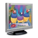 ViewSonic VA520 - Flat panel display - TFT - 15" - 1024 x 768 - 250 cd/m2 - 300:1 - VGA - silver on black