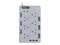 Childrens Toyshop  Electronics : Belkin Stanley SurgePro - Surge suppressor ( external ) - 6 Output Connector(s) - United Kingdom