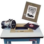 Rousseau 3509-T Installation Template for Deluxe Router Base Plate Model 3509 and Router Lift LS Models 3002, 3003, 3004