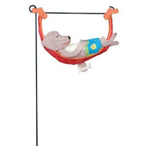 Garden Charm Inflatable Hanging Decoration - Puppy Nap Time