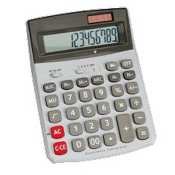 Compucessory 02199 Desktop Calculator, Dual Power, 12 Digit, 5 4/5x7 3/5x2 (CCS02199) Category: Basic Calculators