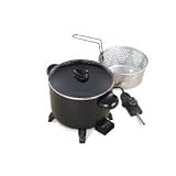 NEW PRESTO 06006 KITCHEN KETTLE ELECTRIC MULTI COOKER FRYER 6QT - 06006