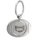 Arkansas Razorbacks Football Spinner Keychain