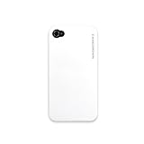 CaseCrown Metallic Slim Case for Apple iPhone 4/4G - White (Fits AT&T iPhon ....