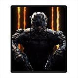 Needyou Personalized Call of duty Black ops Fleece Throw Woolen Blanket Bed/Sofa 50" x 60"