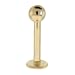 16 Gauge Solid 14KT Yellow Gold Labret - 5/16" 3mm