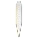 L-K Industries Centrifuge Long Cone Tube, Wide, mL Markings, Certified, 1/Ea