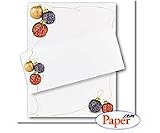 Holiday Bulbs Matching Envelope