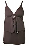Marigo Kalahari Plus Size Apron Front Skirtini Swimsuit - Plus Size Swimwear Plus Size Swimsuit