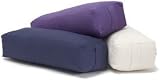 YogaAccessories (TM) Small Rectangular Cotton Yoga Bolster