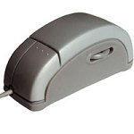 Mitsumi Optical Scroll Freestyle Maus optisch USB 2 Tasten 400dpi + Tastenrad silber-grau